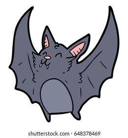 murciélago de halloween de vampiros de dibujos animados
