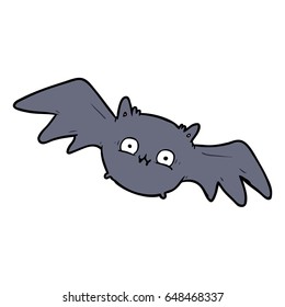 cartoon vampire halloween bat