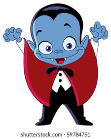 Cartoon Vampire Kid