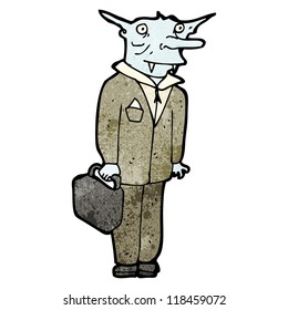 Cartoon-Vampiranwalt