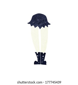 cartoon vampire legs