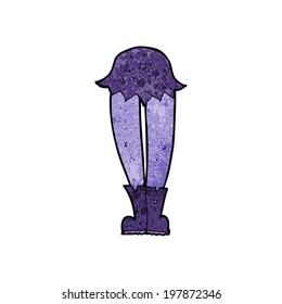 cartoon vampire legs