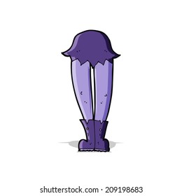 Cartoon-Vampirschenkel