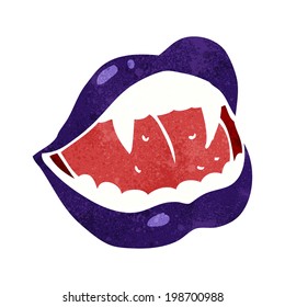 cartoon vampire lips
