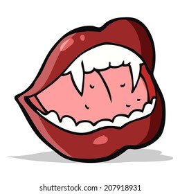 cartoon vampire lips