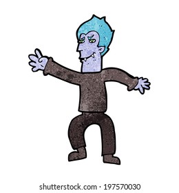 Cartoon-Vampir-Mann
