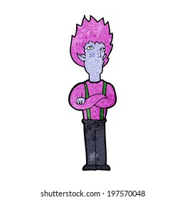 caricaturista vampiro