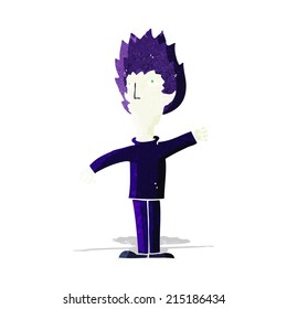 Cartoon-Vampir-Mann