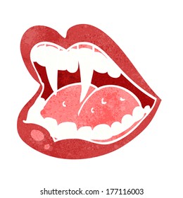cartoon vampire mouth