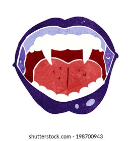 cartoon vampire mouth