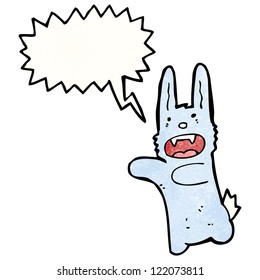 cartoon vampire rabbit
