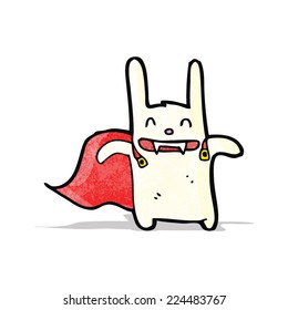Cartoon-Vampir-Kaninchen