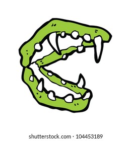 cartoon vampire teeth