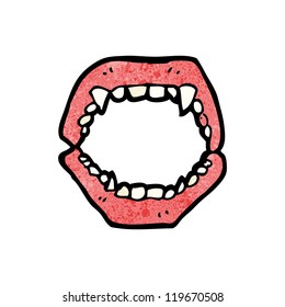 cartoon vampire teeth