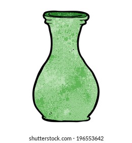 jarrón de caricatura