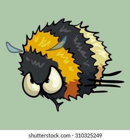 cartoon vector bumblebee