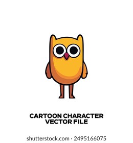 Cartoon Vector Character Design. 2d vector illustration of a cute and beautiful cartoon character. Editable EPS file.