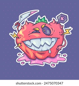 Caricatura de Vector. Estilo de moda. Ilustración vectorial.
