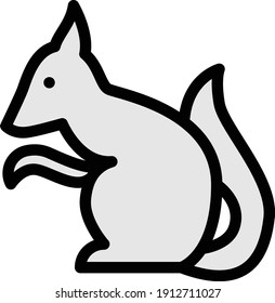 cartoon vector color line icon