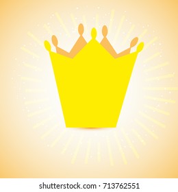 cartoon vector crown