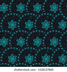 Cartoon vector doodles hand drawn pattern. Ancient pattern