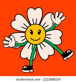 Cartoon vector funny Comic cards. Crazy cartoons Abstract vector collection