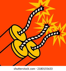 Cartoon vector funny cute smiling face Comic character.