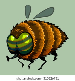 cartoon vector gadfly