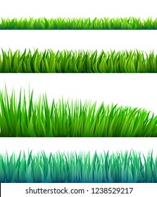 Cartoon vector grass