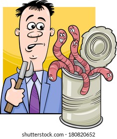 Opening A Can Of Worms Images Stock Photos Vectors Shutterstock