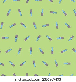 A Cartoon Vector Icon Illustration of a neck brush Pattern, Signifying Barber's Tools Object Icon Concept. Isolated Flat Design