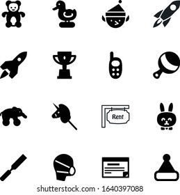 cartoon vector icon set such as: rasp, party, teddy, prize, decoration, mobile, steel, fitness, duck, life, planning, property, real, float, healthcare, nature, file, elf, beanbag, brown, girl