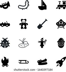 cartoon vector icon set such as: camp, power, rocket, small, light, stones, burn, launch, pond, set, plant, square, image, handle, antennae, round, sledding, joy, boy, style, retro, teddy, blue