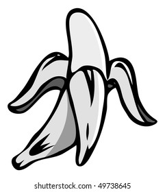 cartoon vector illustration banana