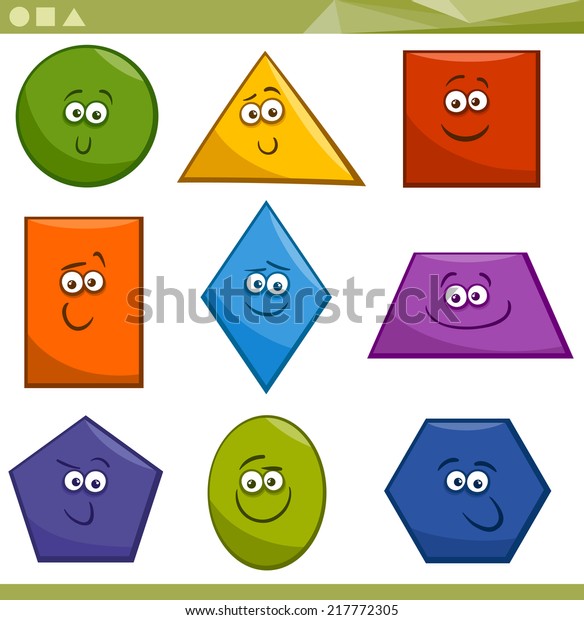 cartoon picture shapes