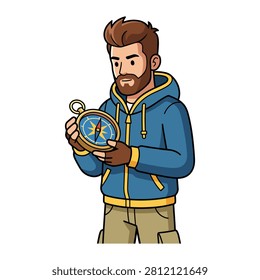 A cartoon vector illustration