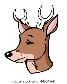 cartoon vector illustration buck