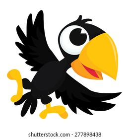 Crow Cartoon Images, Stock Photos & Vectors | Shutterstock