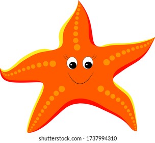 star fish cartoon
