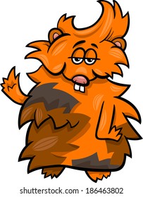 Cartoon Vector Illustration of Funny Guinea Pig Character