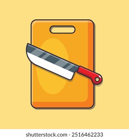 Ilustração vetorial de desenhos animados de facas de cozinha.
Vetor de desenhos animados Ilustração adequada para cartaz, brochura, web, mascote, adesivo, logotipo e ícone.
