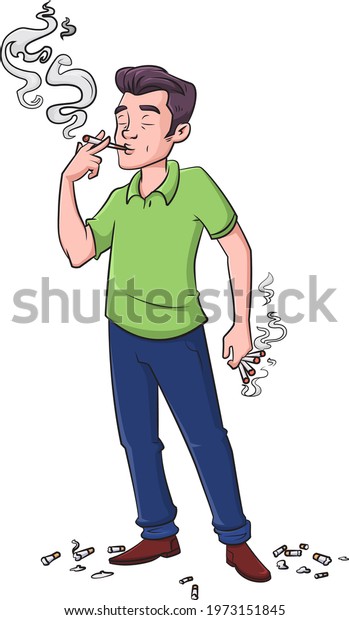 28,269 Smoking Man Art Images, Stock Photos & Vectors | Shutterstock