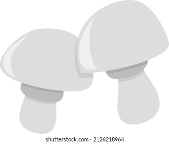 Dibujo vectorial de hongos.
