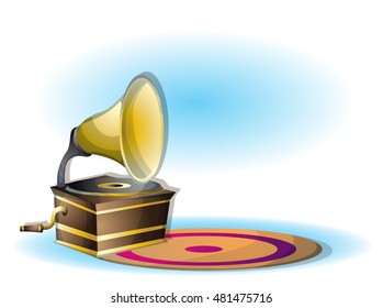 cartoon vector illustration music instruments objects with separated layers in 2d graphic