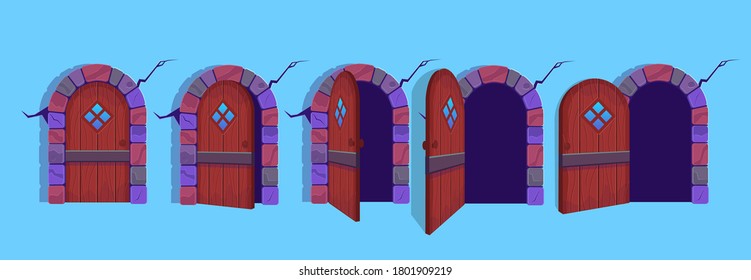 House Front Door Open Cartoon High Res Stock Images Shutterstock