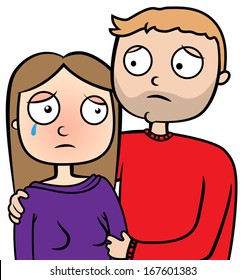 5,630 Sad couple cartoon Images, Stock Photos & Vectors | Shutterstock