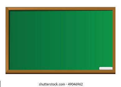 Cartoon Vector Illustration School Chalkboard Stock Vector (Royalty ...