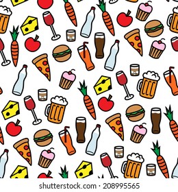 Featured image of post Food And Drinks Cartoon Images The theme food is split into several parts