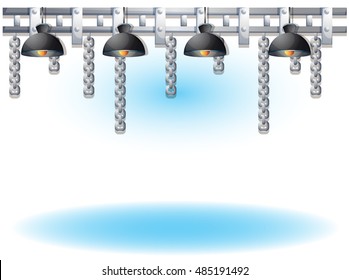 cartoon vector illustration water pipe wall with separated layers in 2d graphic