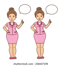 Cartoon vector nurse